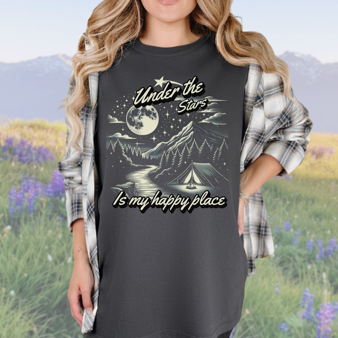 Under the Stars Vintage Style Tee