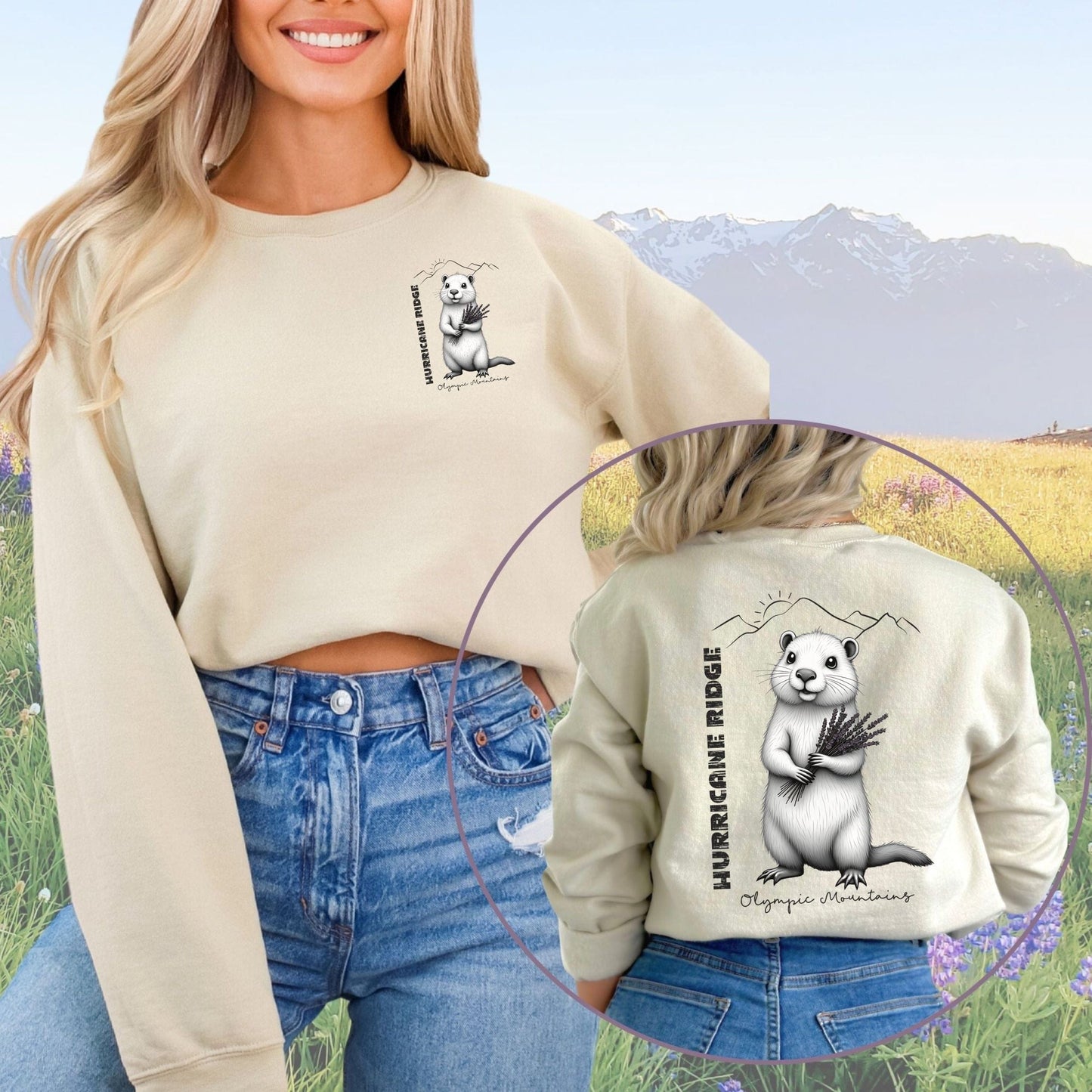 Hurricane Ridge, Marmot Softstyle Sweatshirt