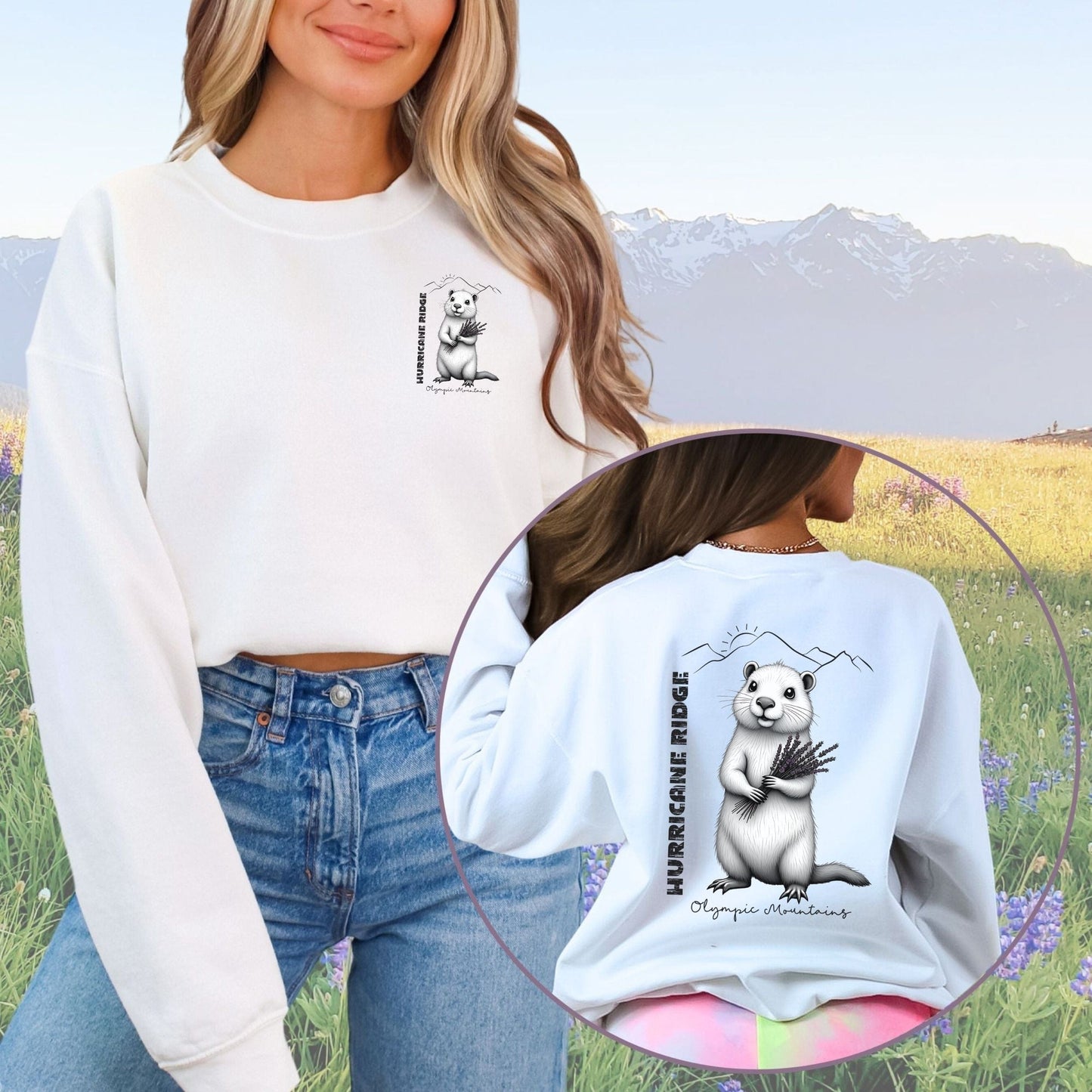 Hurricane Ridge, Marmot Softstyle Sweatshirt