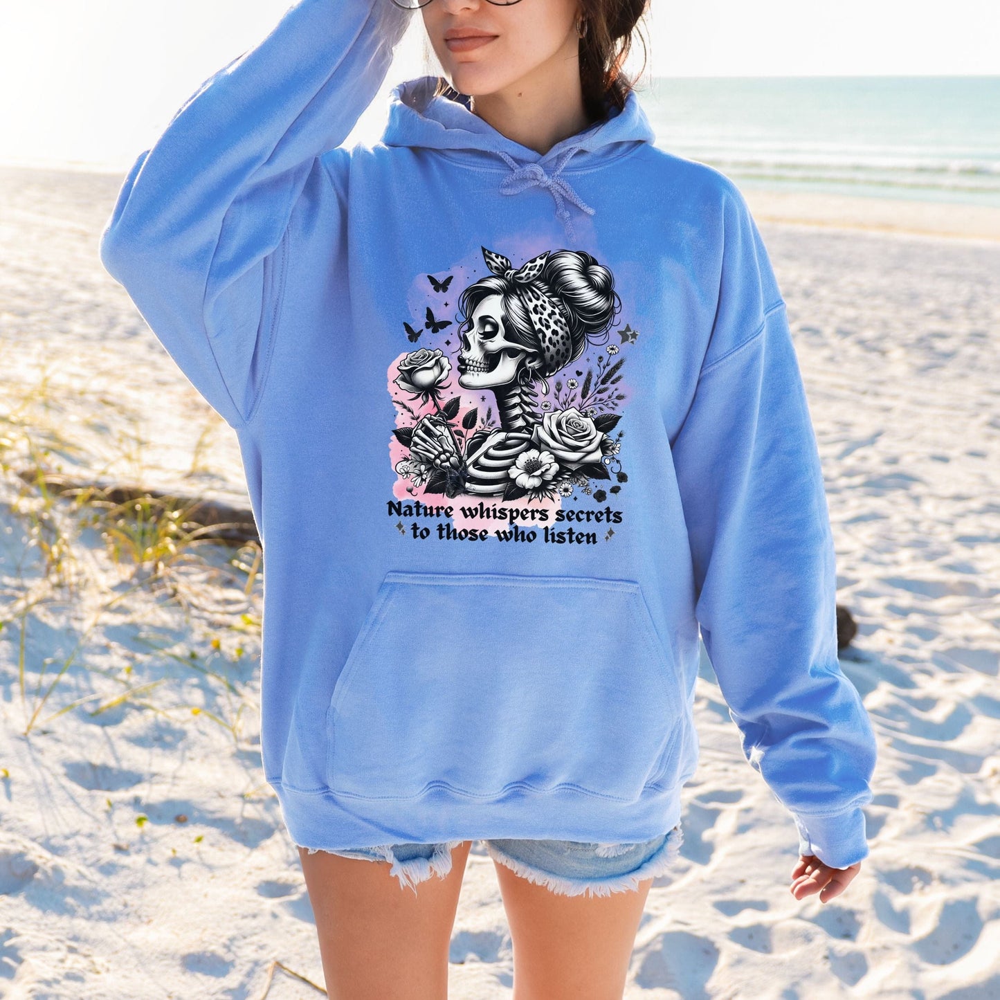 Nature Whispers, Softstyle Hoodie