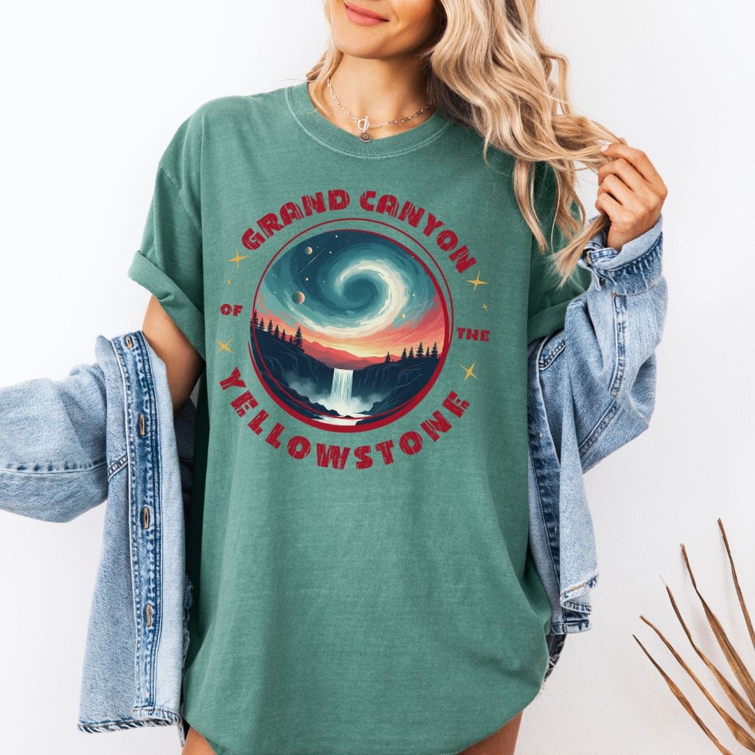 Grand Canyon of the Yellowstone, Vintage Style Tee