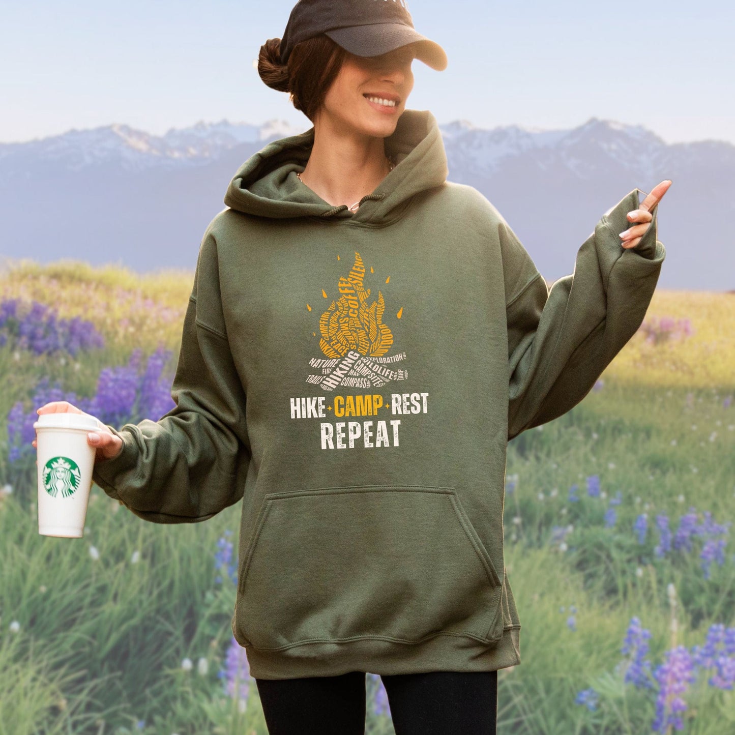 Camp BonFire, Softstyle Hoodie