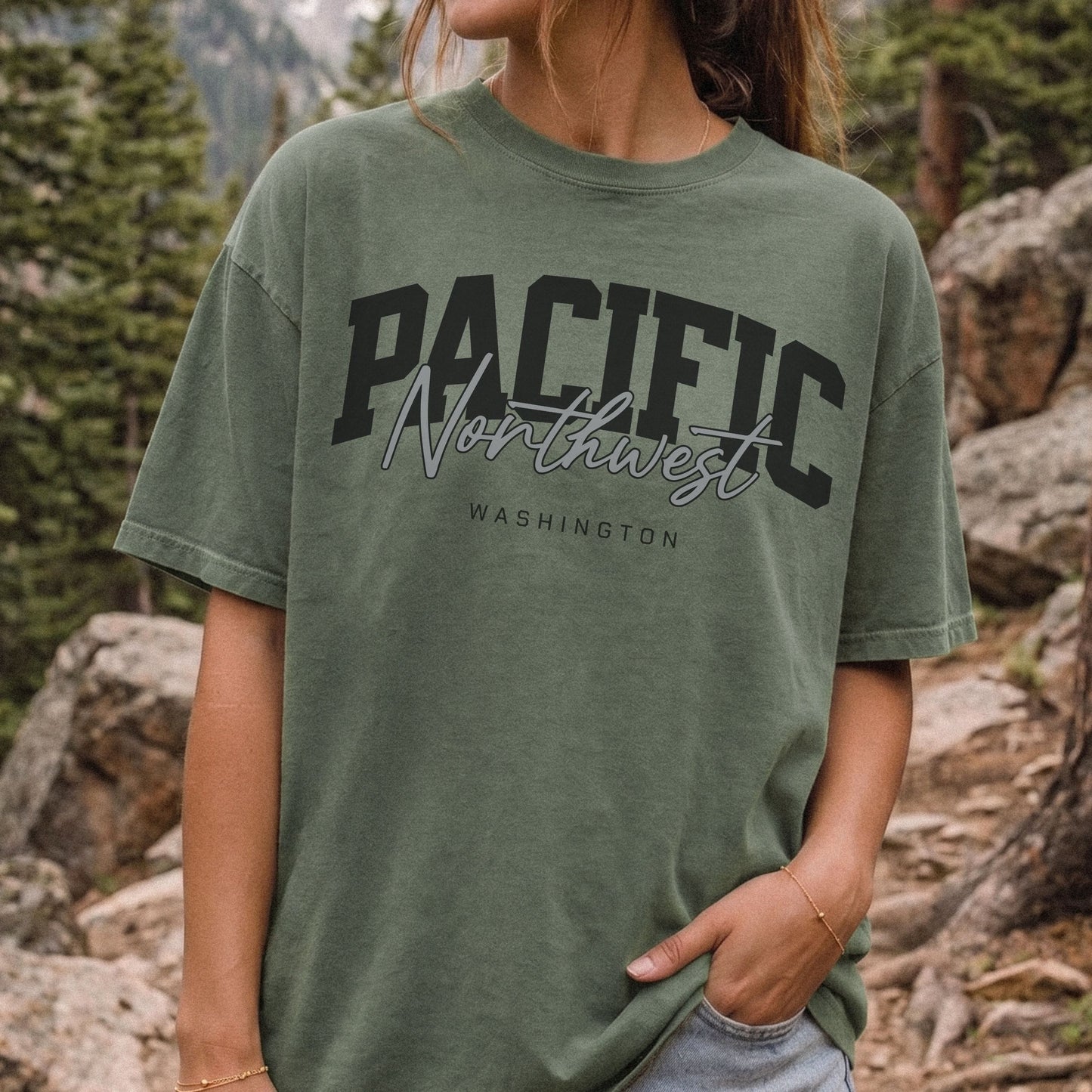 Pacific Northwest Collegiate, Vintage Style Tee