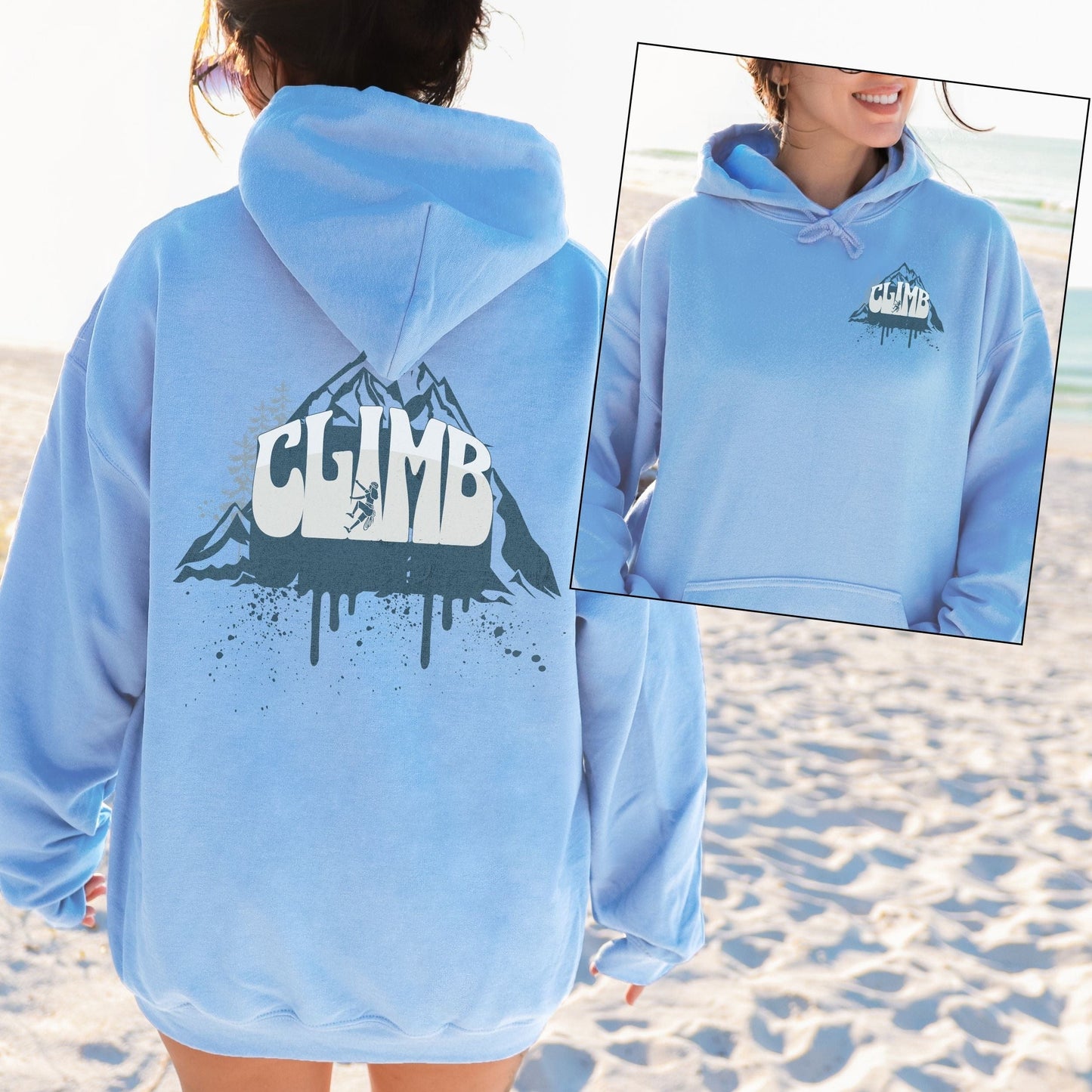 Mountain Climbing, Softstyle Hoodie