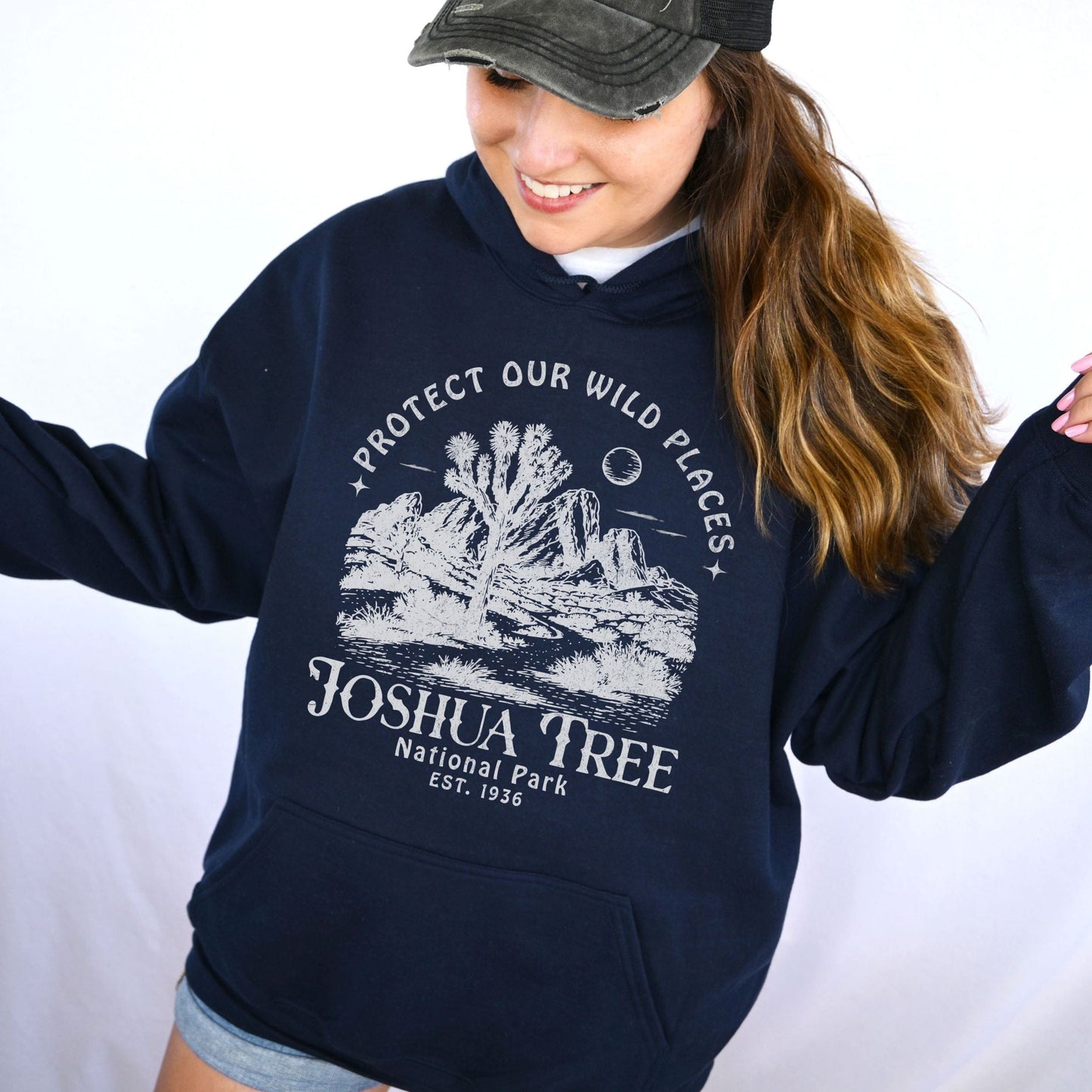 Joshua Tree National Park Hoodie — Adventure Lovers Softstyle Sweatshirt
