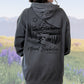 Mount Bachelor, Oregon - Vintage Style Hoodie