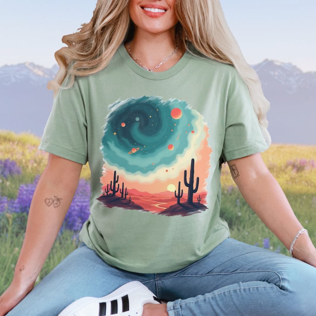 Galactic Oasis Softstyle Tee