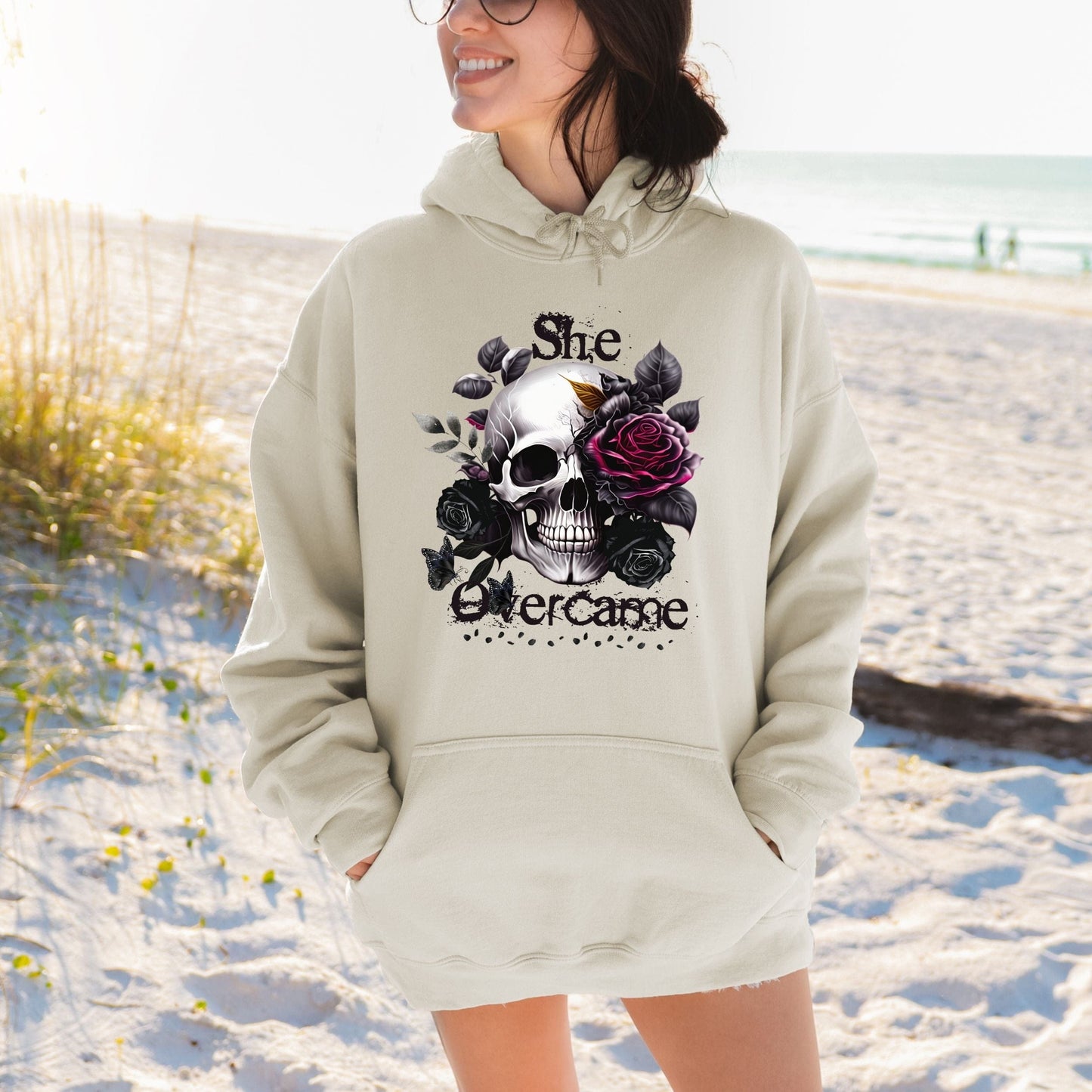 She Overcame, Softstyle Hoodie
