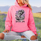 Floral Skeleton Nature Girl, Softstyle Hoodie