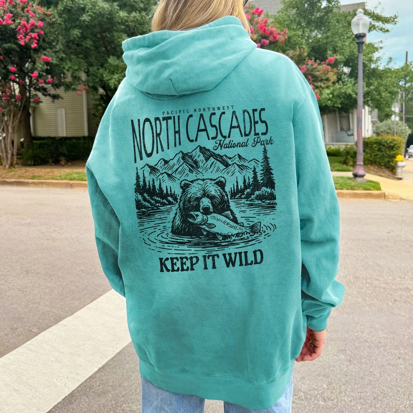 North Cascades National Park Comfort Colors Hoodie