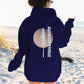 Pine Tree Adventure Hoodie - Pocket & Back Design, Softstyle Hoodie