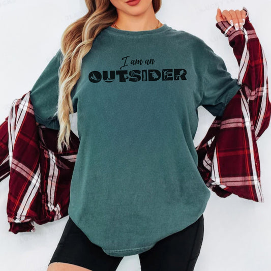 I am an Outsider - Vintage Style Adventure Tee