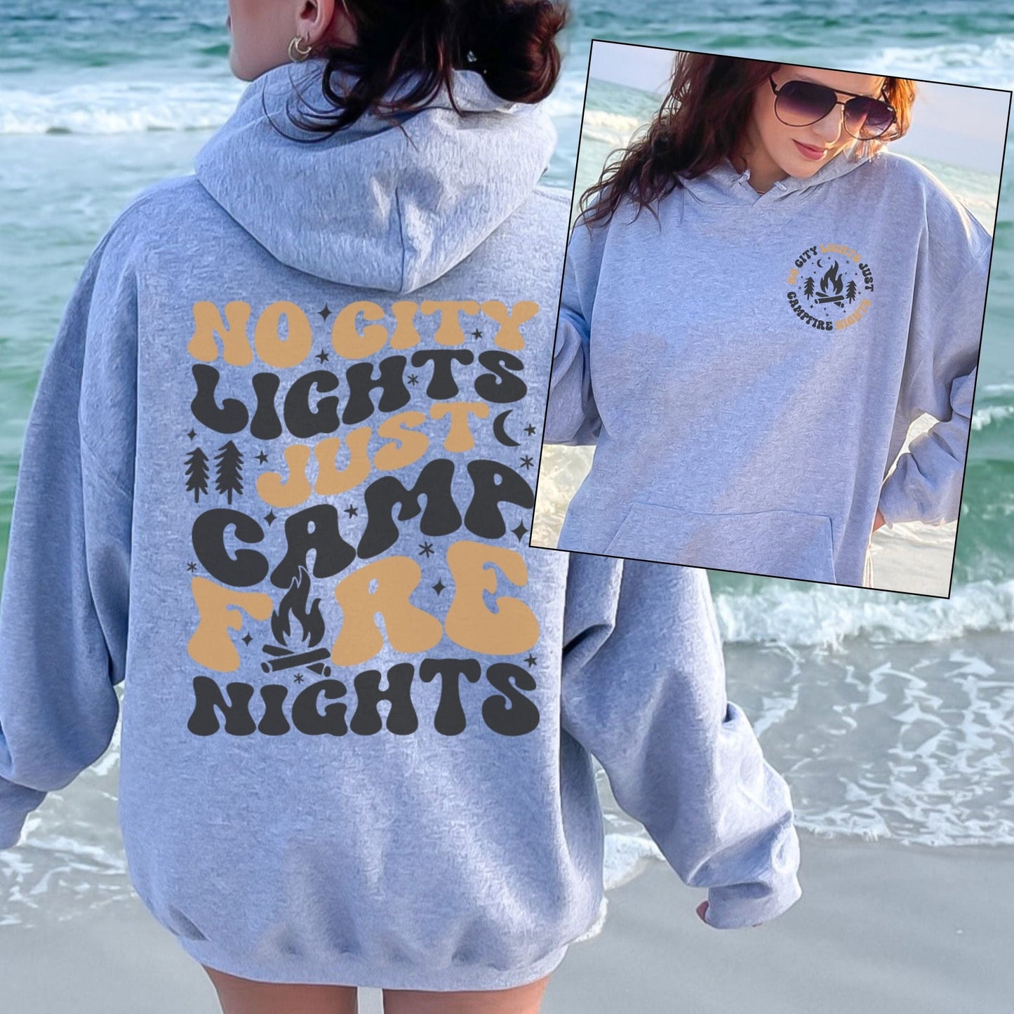 No City Lights, Softstyle Hoodie