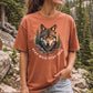 Stay Wild Stay True Wolf T-Shirt | Comfort Colors Wildlife Tee