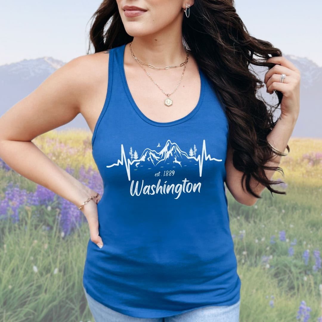 Washington Heartbeat Tank Top