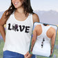 Love and Roses Tank Top