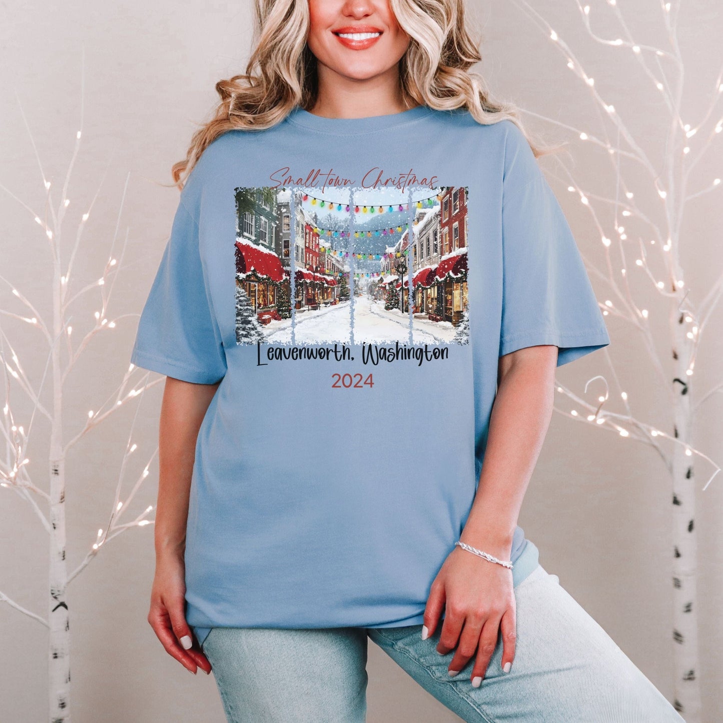 Christmas in Leavenworth, Vintage Style Tee