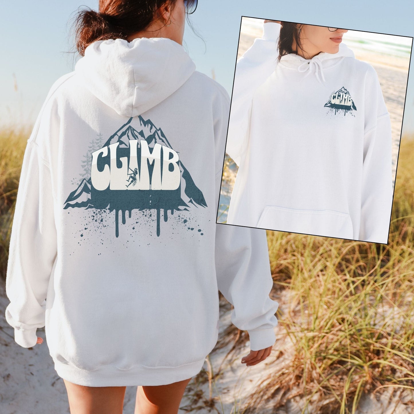 Mountain Climbing, Softstyle Hoodie