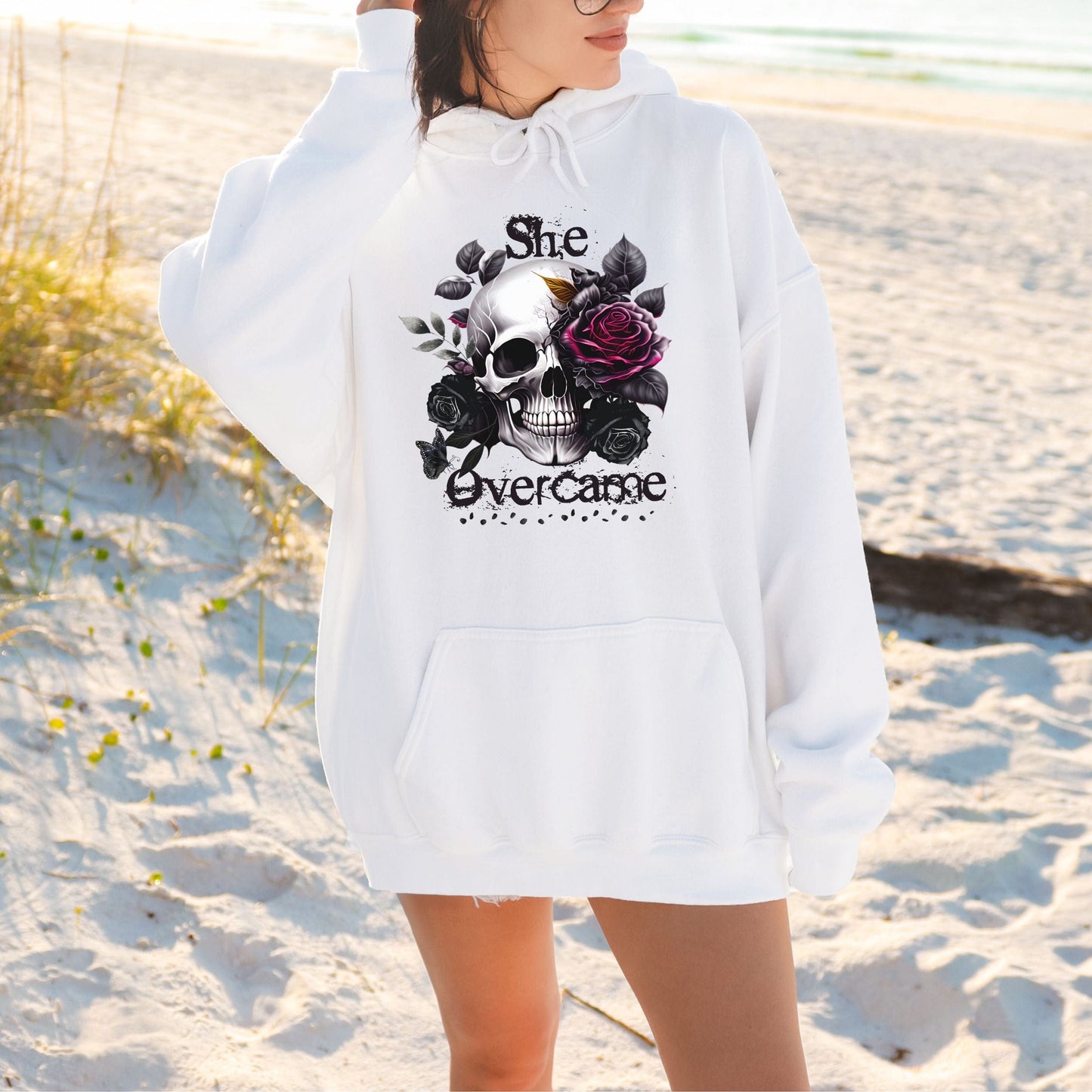 She Overcame, Softstyle Hoodie