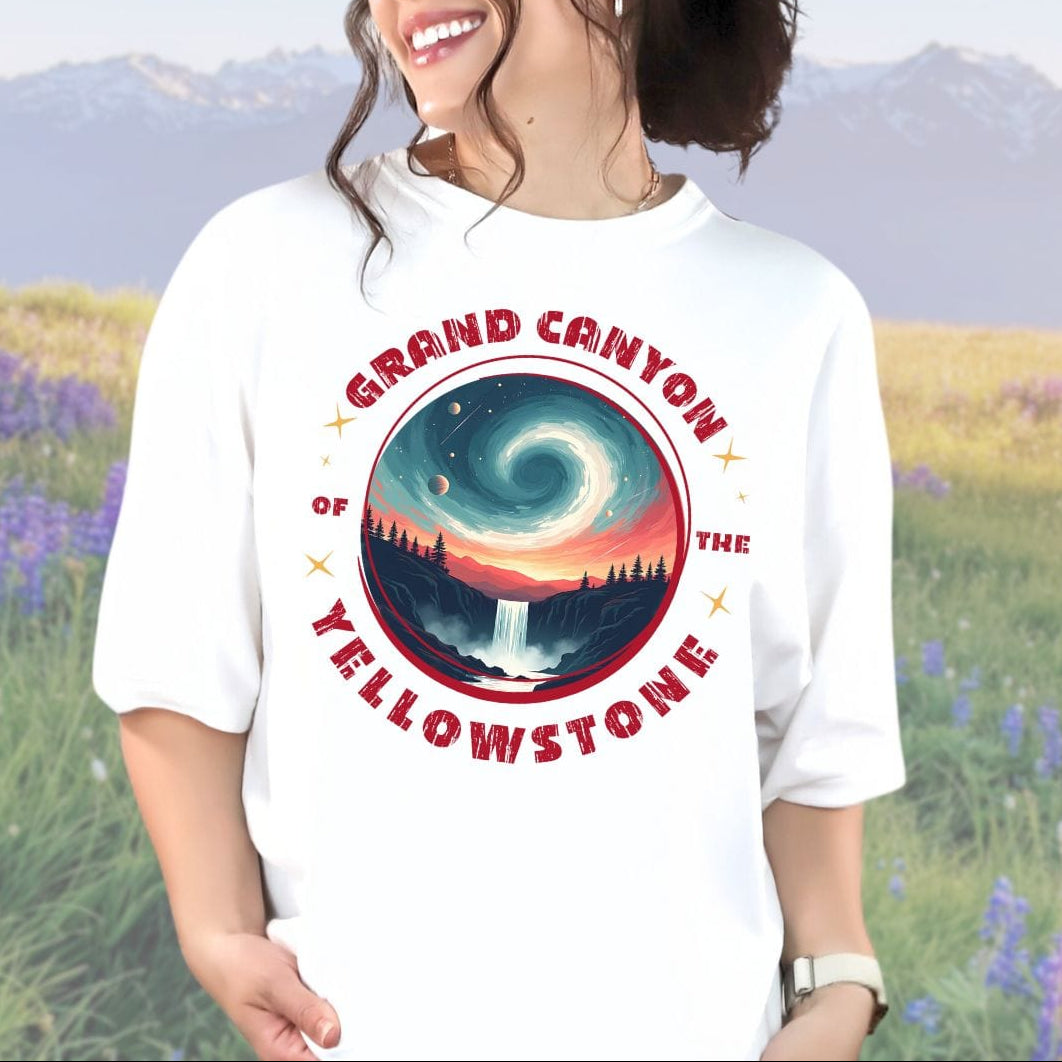 Grand Canyon of the Yellowstone, Vintage Style Tee