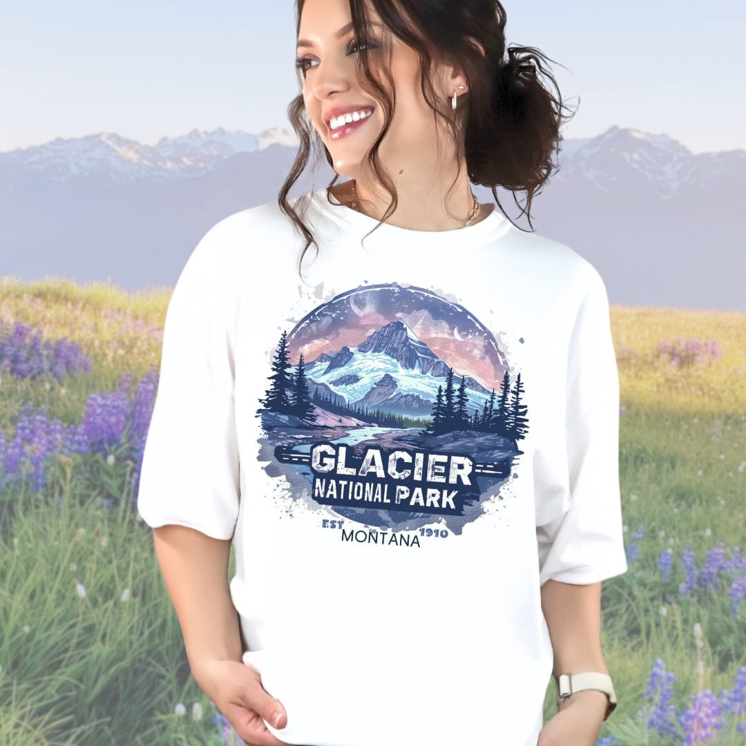 Mighty Glacier National Park, Vintage Style Tee