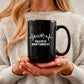 Pacific Northwest Heartbeat Black Mug