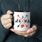 Accent Mug PNW Holiday Arrows Pacific Northwest Gift