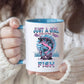 Just a Girl Who Loves to Fish, Ceramic Mug
