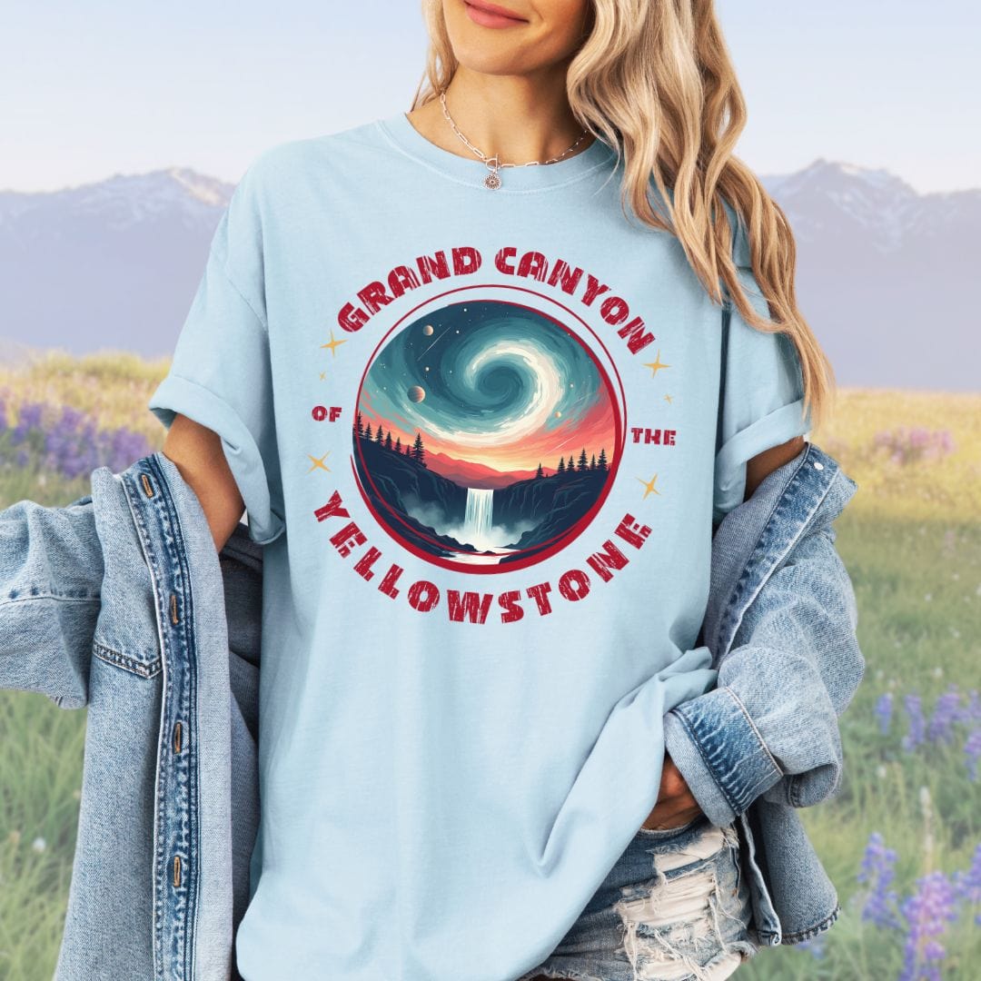 Grand Canyon of the Yellowstone, Vintage Style Tee