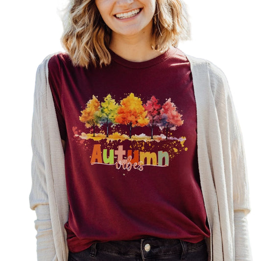 Dark Autumn Vibes Softstye Tee