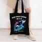 Keep Puget Sound Wild Orca Tote Bag | Washington Coastal Canvas Bag