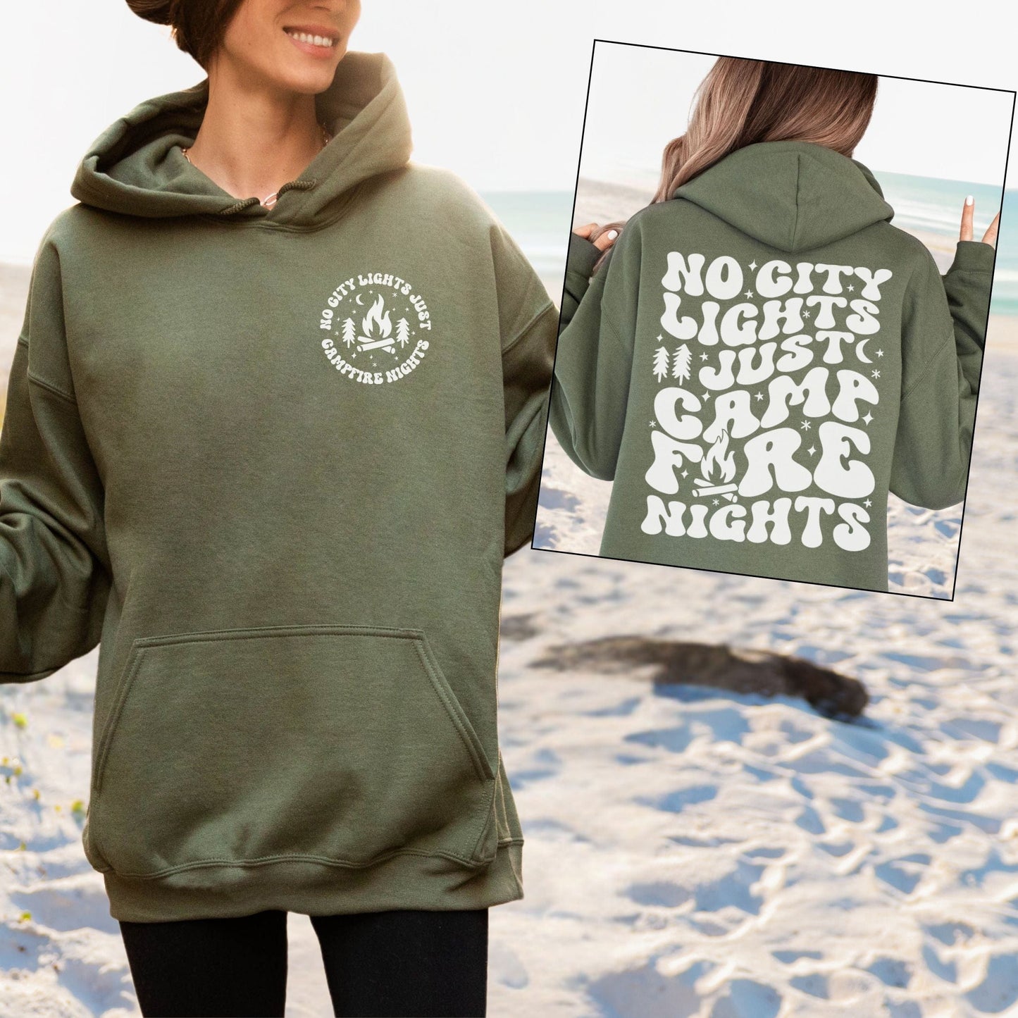 No City Lights, Softstyle Hoodie