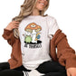 Be Yourself Mushroom, Vintage Style Tee