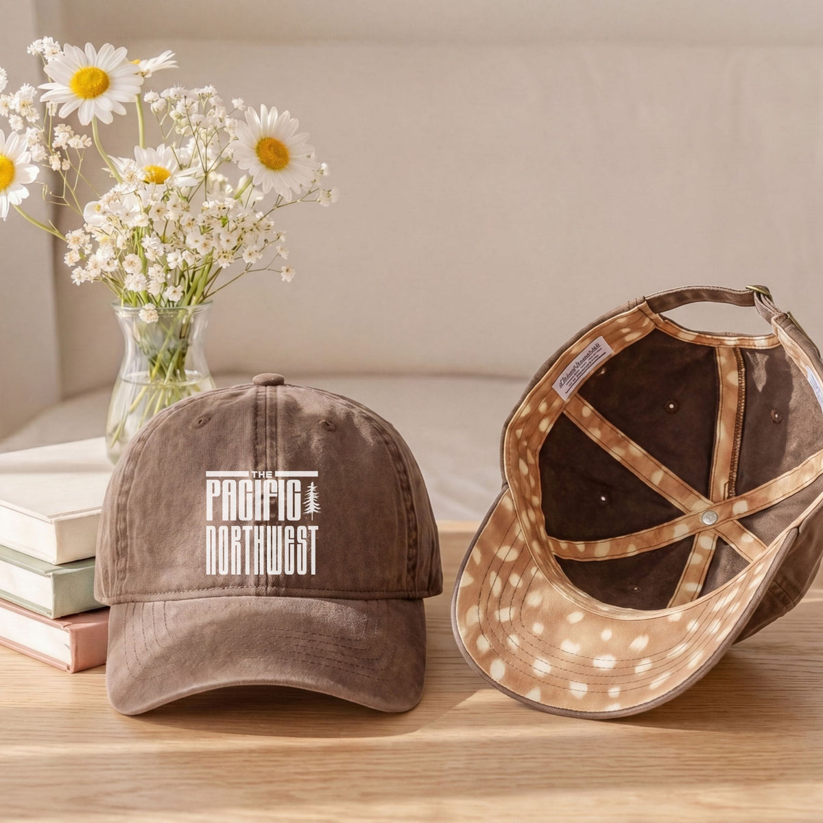 Pacific Northwest Embroidered Ponytail Hat | Women’s PNW Trucker Cap