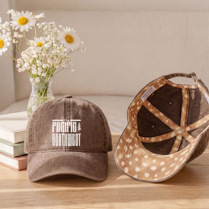 Pacific Northwest Embroidered Ponytail Hat | Women’s PNW Trucker Cap