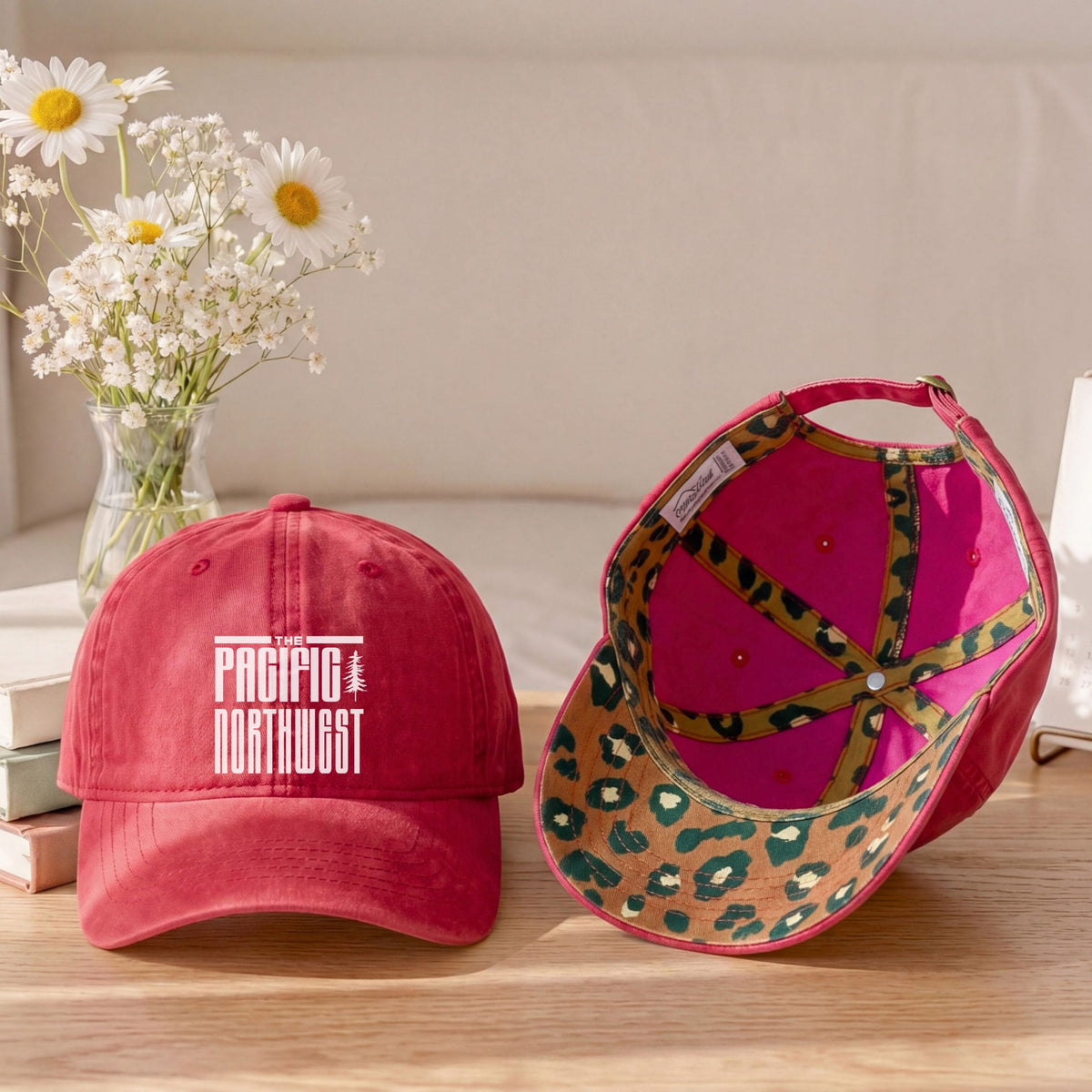 Pacific Northwest Embroidered Ponytail Hat | Women’s PNW Trucker Cap