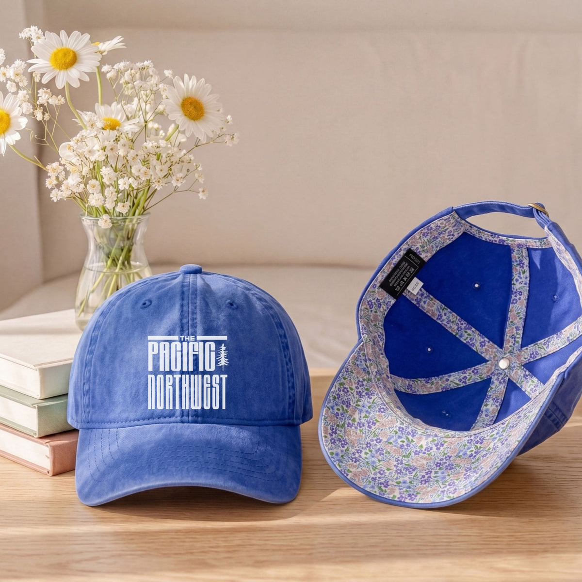 Pacific Northwest Embroidered Ponytail Hat | Women’s PNW Trucker Cap