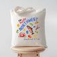Pacific Northwest Seafood Club Tote Bag | Coastal Market Canvas Bag