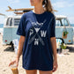 PNW Mountains & Arrows Graphic Tee | Soft & Comfy Hiking Shirt