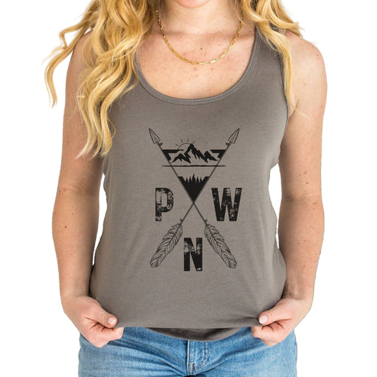 PNW Arrows Ladies Racerback Tank Top