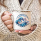 Sunset Mount Rainier Enamel Camp Mug | Pacific Northwest Gift