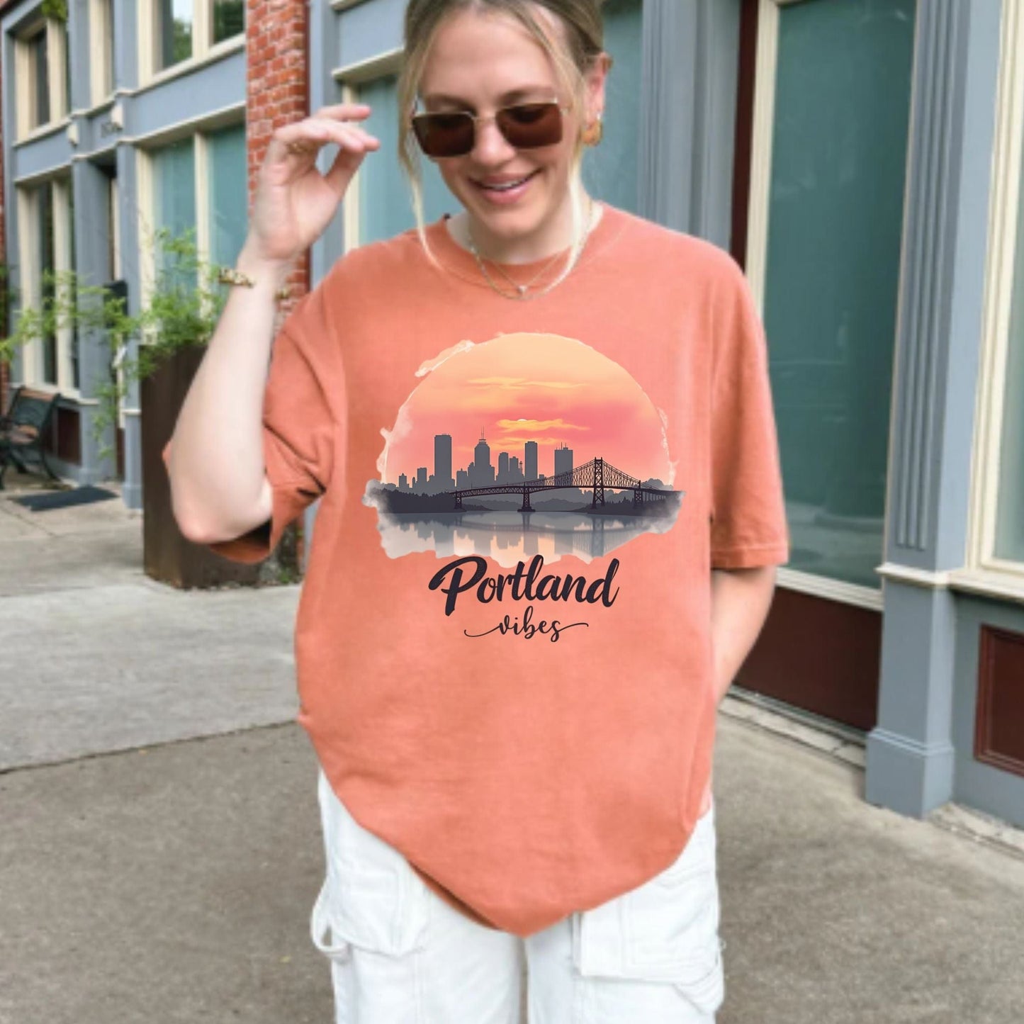 Portland Vibes, Vintage Style Tee