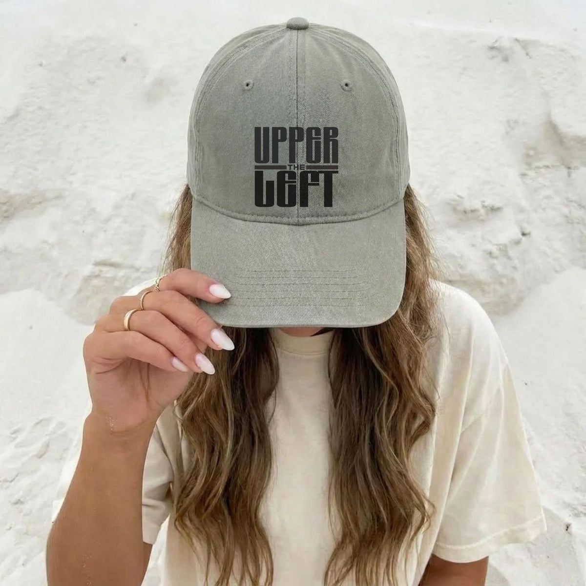 Upper Left Embroidered Comfort Colors Hat | Pacific Northwest PNW Cap