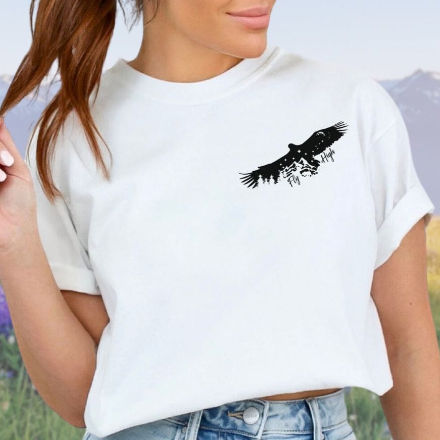 Fly High Pocket Design, Softsyle Tee