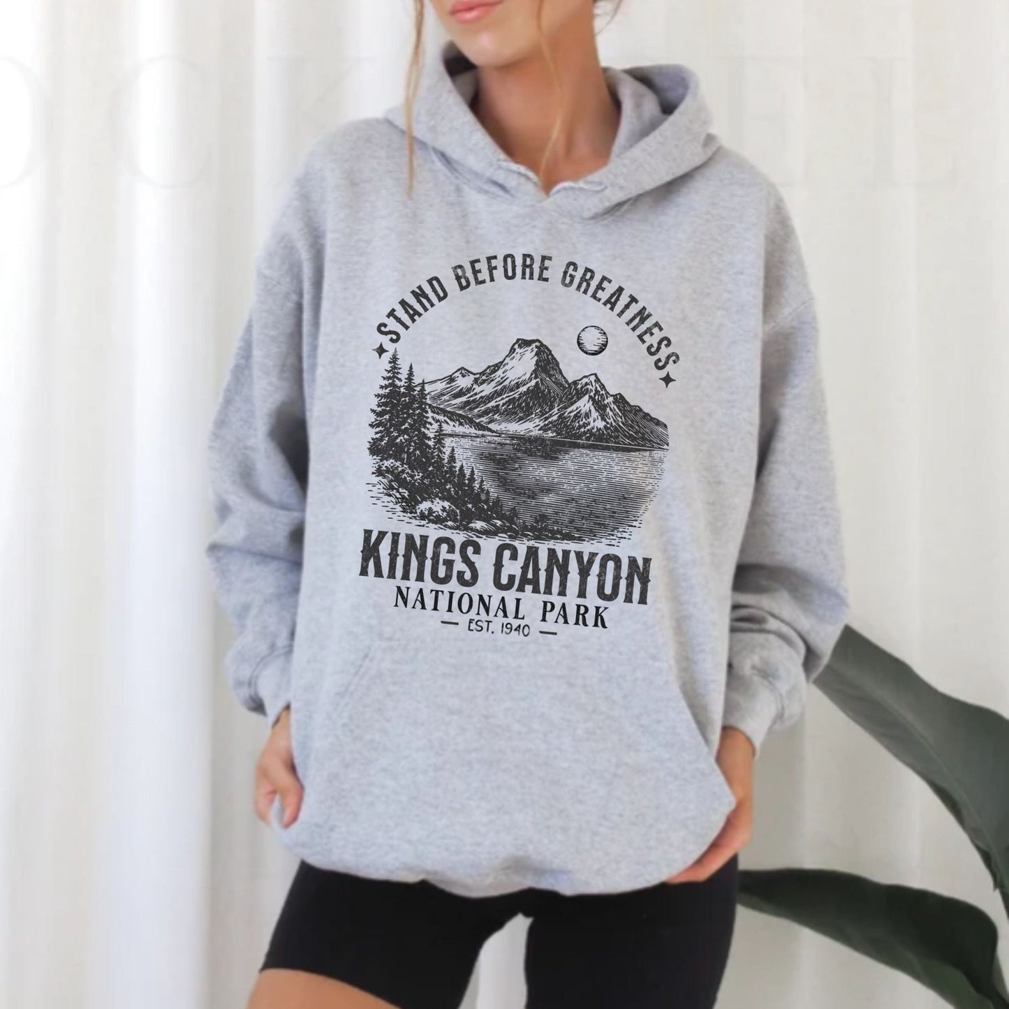 Kings Canyon National Park Hoodie — Adventure Lovers Softstyle Sweatshirt